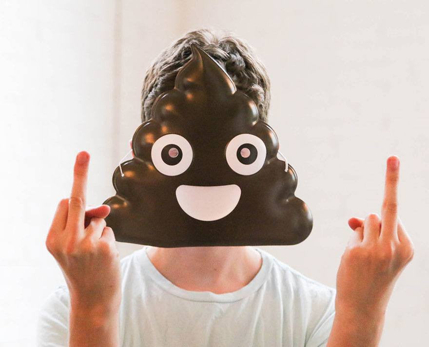 Poop Emoji Mask Emoji Masks