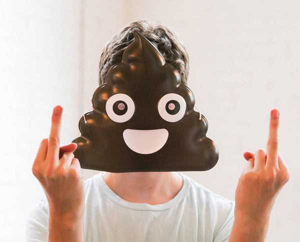 Poop Emoji Mask
