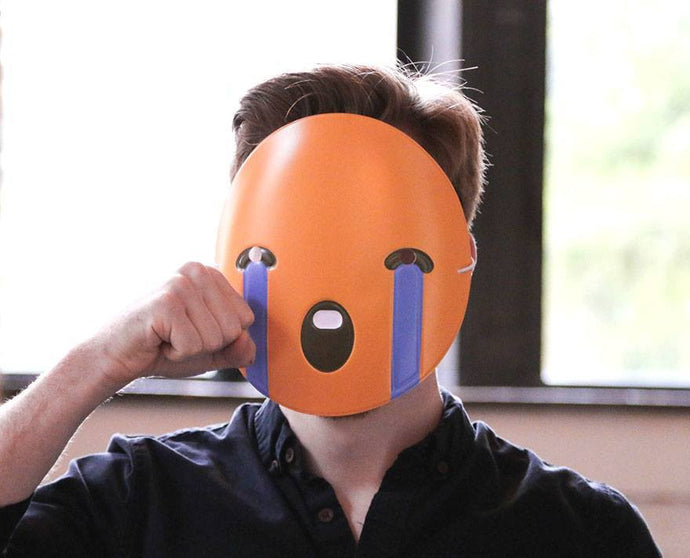 Crying Emoji Mask