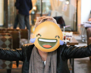 Laughing Tears Emoji Mask