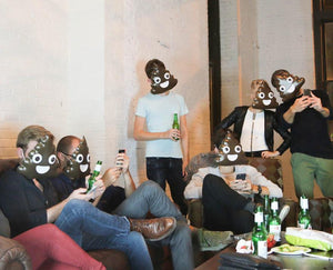 Poop Emoji Mask Party Pack